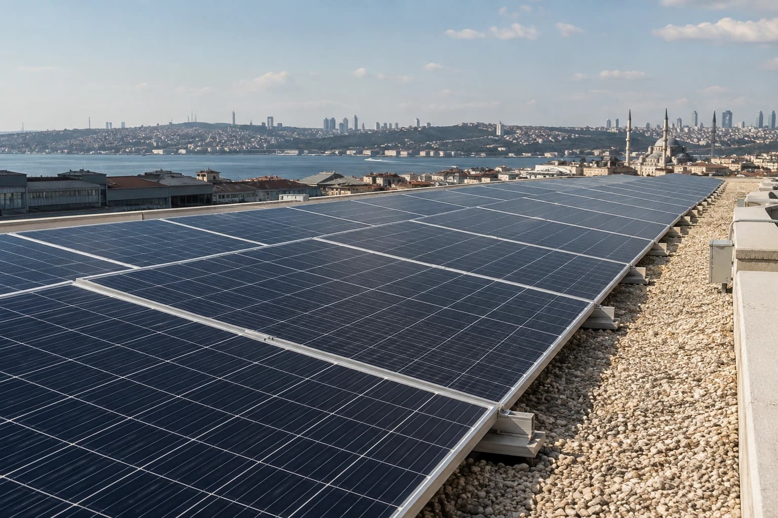 Güneş panelleri ve sistem kapasitesi planlaması